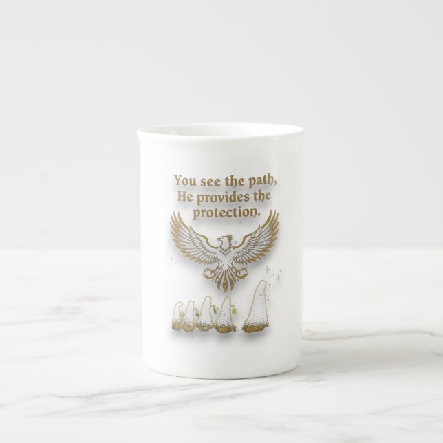 Divine Sight Andlig Utrustningskollektion  Benporslin Mugg (Framsidan)