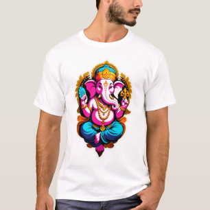 Divine Vibrance - Lord Ganesha T Shirt