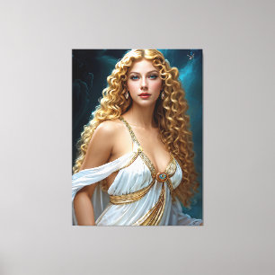"Divine Vision of Aphrodite" Canvastryck