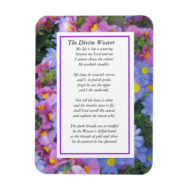 Divine Weaver-magnet Magnet (Vertikal)