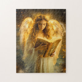 Divine Wisdom Angel with Bible Pussel
