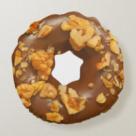 Divinely Decadadant DUBBLA Doughnut Pillow Rund Kudde