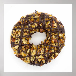 Divinely Decadaddeum Doughnut Poster - SRF