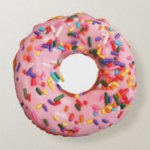 Divinely Decadent Doughnut Pillow - SRF Rund Kudde