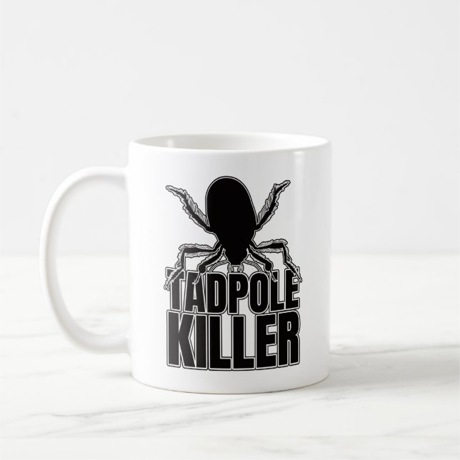 Diving Beetle Beetles Tadpole Killer - Entomologi Kaffemugg (Vänster)