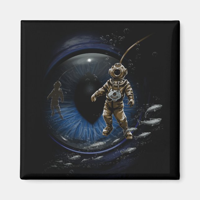 Diving Buddy Magnet (Framsidan)