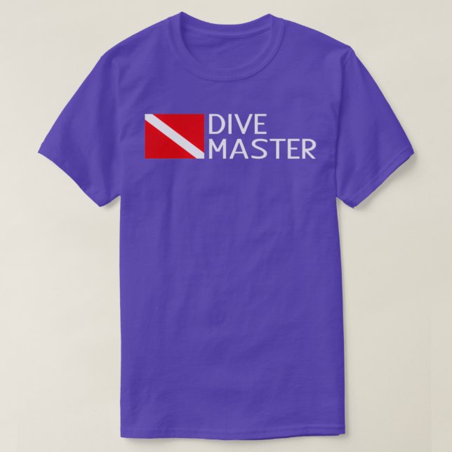 Diving Diving Flagga amp Dive Master T Shirt (Design framsida)