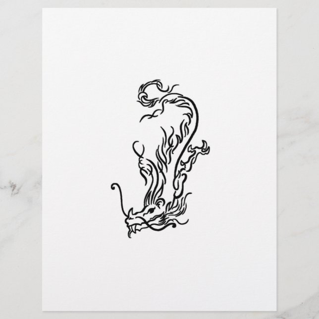Diving Dragon Reklamblad (Framsidan)