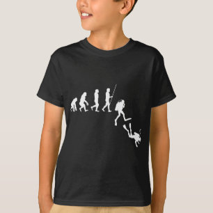 Diving Evolution Evolution of Man Funny Scuba Dive T Shirt