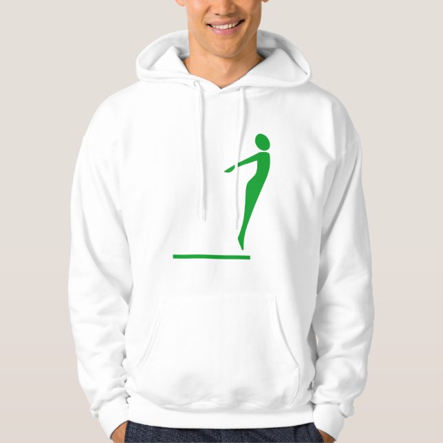 Diving Figur - Grass Grönt Munkjacka (Framsida)