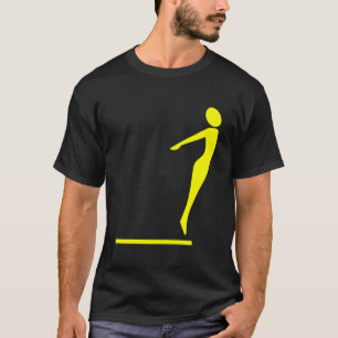 Diving Figur - Gult Tee Shirt