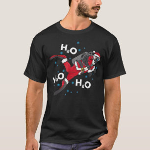 Diving H2o H2o H2o Pun Scuba T Shirt
