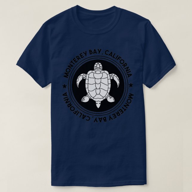 Diving i Monterey Bay California T Shirt (Design framsida)