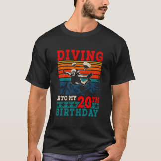 Diving Into My 20Th Skydiving T Shirt