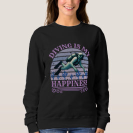 diving is my happiness t shirt