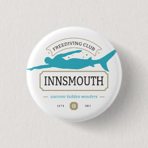 Diving Klubb Innsmouth Lovecraftian Knapp