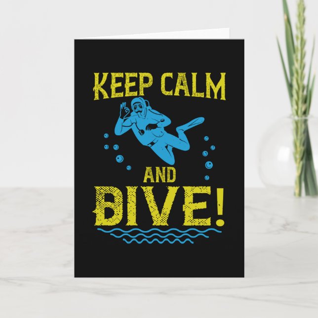 Diving - Lugn och Behålla Kort (Framsida)