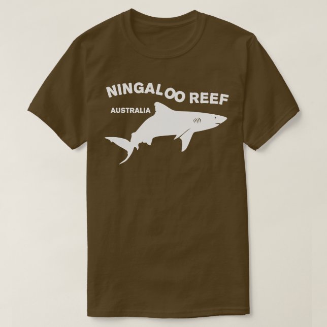 Diving Ningaloo Reef Australien T Shirt (Design framsida)