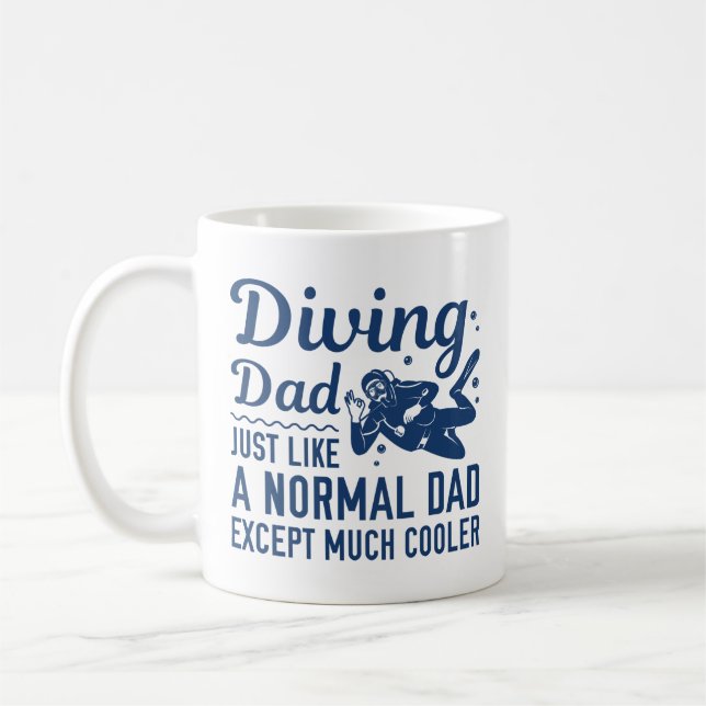 Diving Pappa Kaffemugg (Vänster)