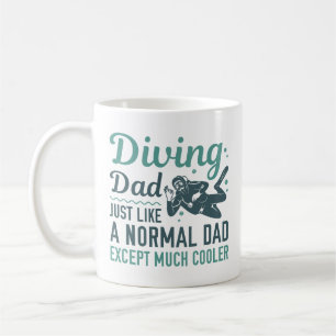 Diving Pappa Kaffemugg