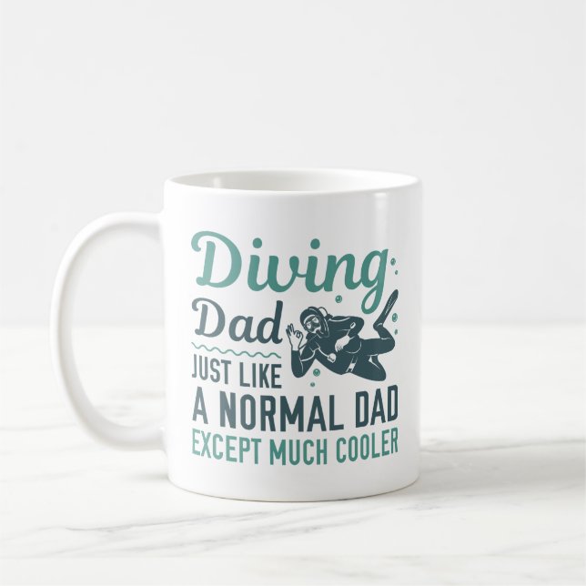 Diving Pappa Kaffemugg (Vänster)