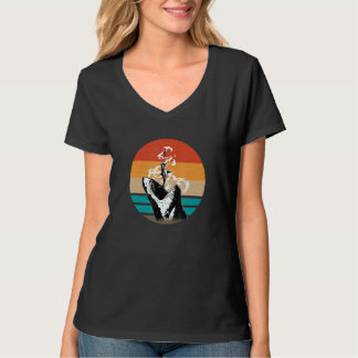 Diving Sport Hobby Diving Shark Retro Snorkel T Shirt