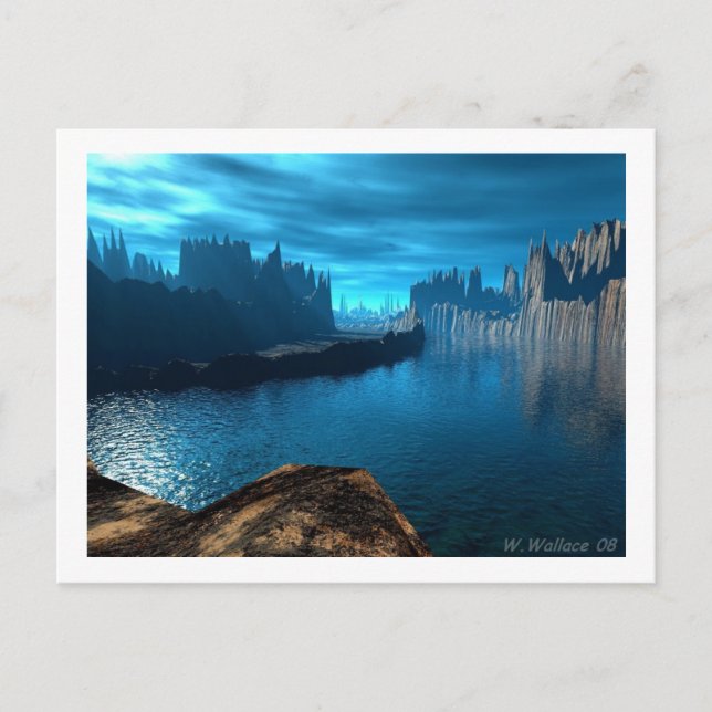_Diving_Sten_by_Jellaboom Vykort (Framsida)