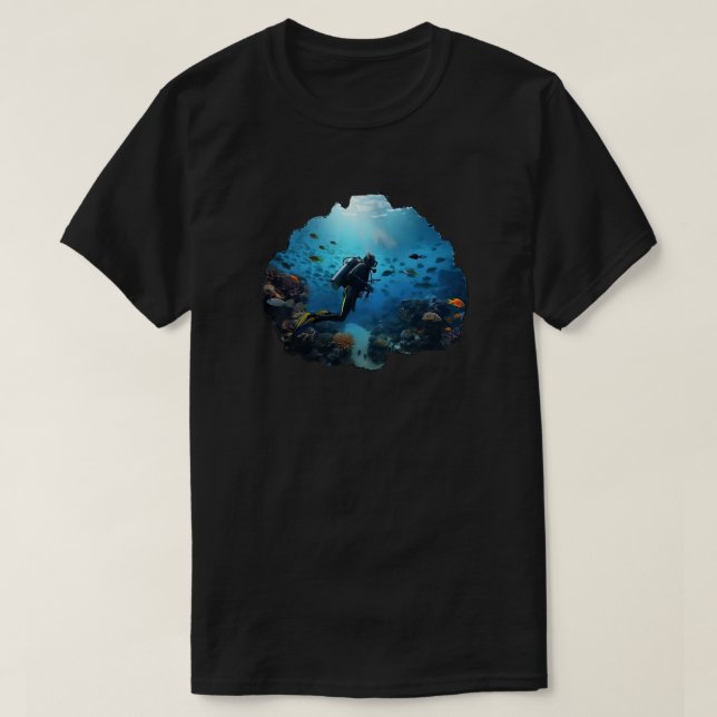 Diving T-Shirt (Design framsida)