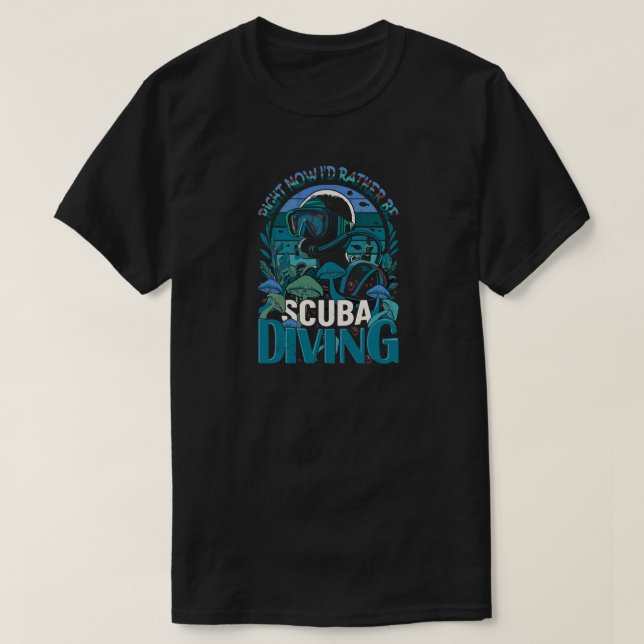 Diving T-Shirt (Design framsida)