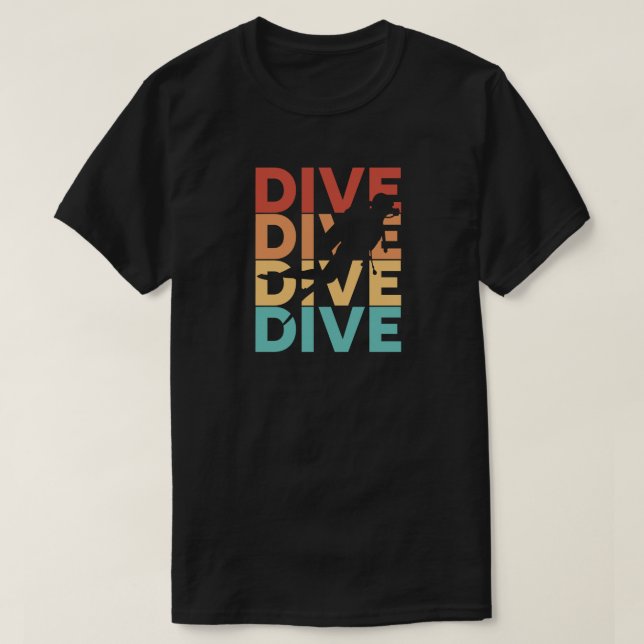 Diving T-Shirt (Design framsida)
