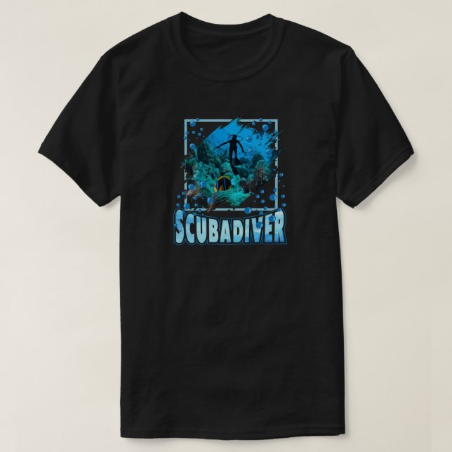 Diving T-Shirt (Design framsida)