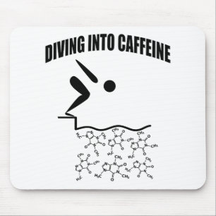Diving till koffein musmatta