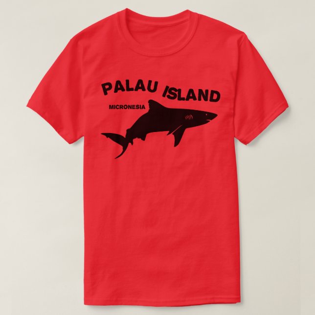 Diving vid Palau Island Micronesia 1 T Shirt (Design framsida)