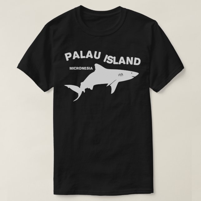 Diving vid Palau Island Micronesia T Shirt (Design framsida)
