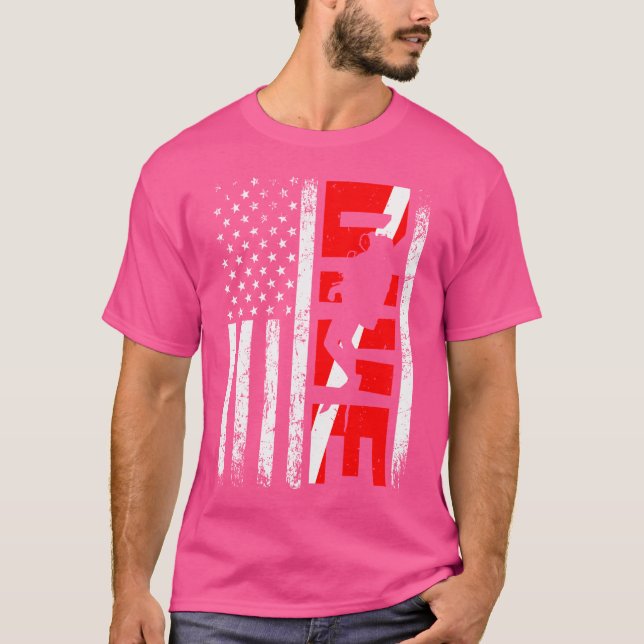 DivingDivingDive med utstressad dyuba T Shirt (Framsida)