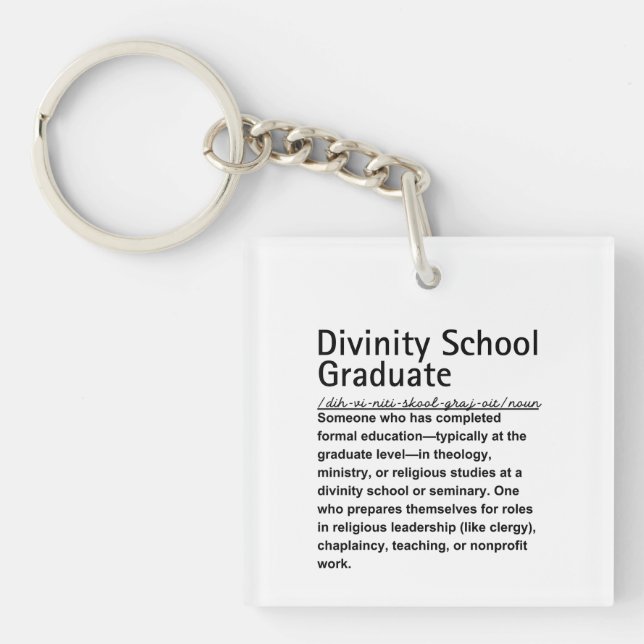 Divinity School student (Framsidan)