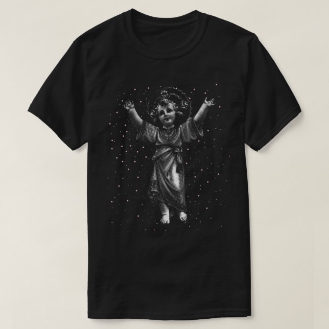 Divino Nino Jesus Christian Icon Catholic Symbol B T Shirt (Design framsida)
