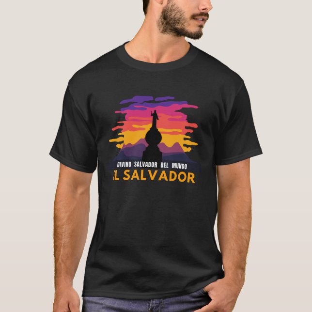 Divino Salvador del Mundo, El Salvador, Playera T Shirt (Framsida)