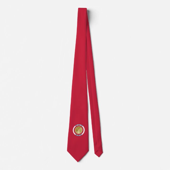 Division Chief 2 Bugle Anpassningsbar Necktie Slips (Framsida)