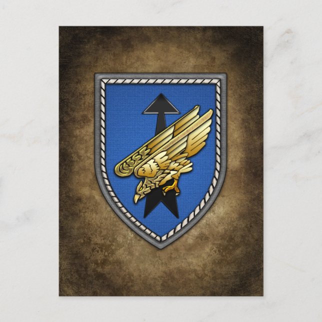 Division Spezielle Operationen Vykort (Framsida)