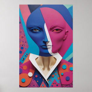 Divisive - Ken Gage Art Poster