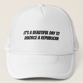 Divorce A Republican Trucker Hat Keps