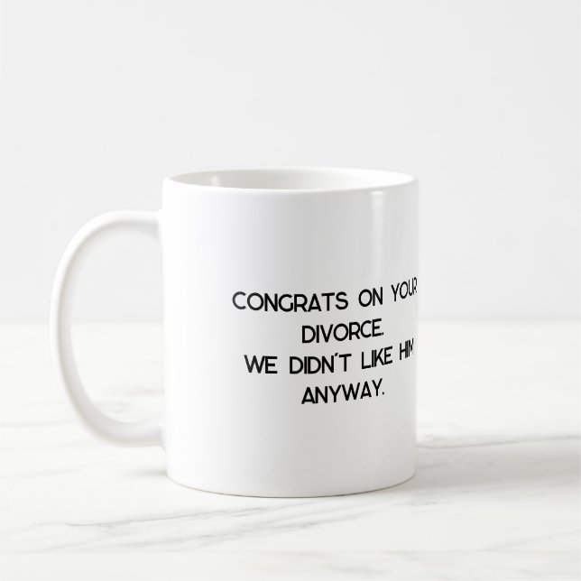 Divorce Gift Kaffemugg (Vänster)