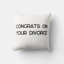 Divorce Grattiss Gift Kudde