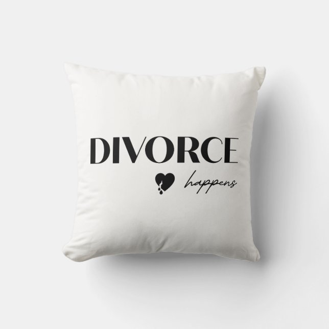 Divorce Happens Kudde (Framsida)