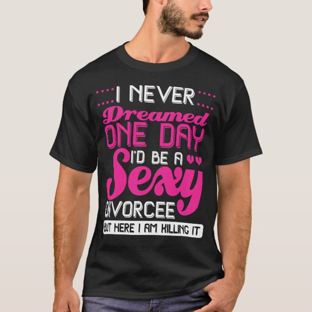 Divorce Party Gift Break Up Divorcee T Shirt (Framsida)