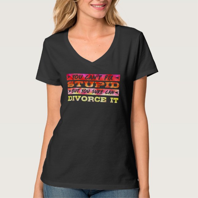 Divorce Party Happily Divorced Men Divorce  1 T Shirt (Framsida)