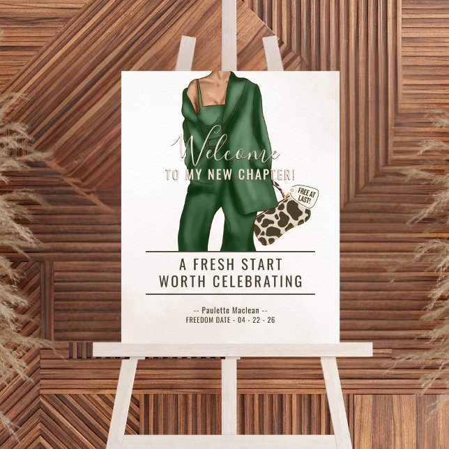 Divorce Party Welcome Sign Poster (Skapare uppladdad)