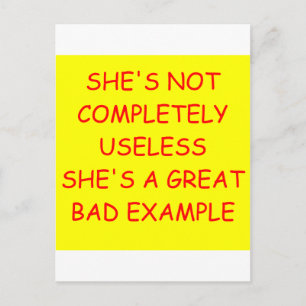 DIVORCE-skämt Vykort