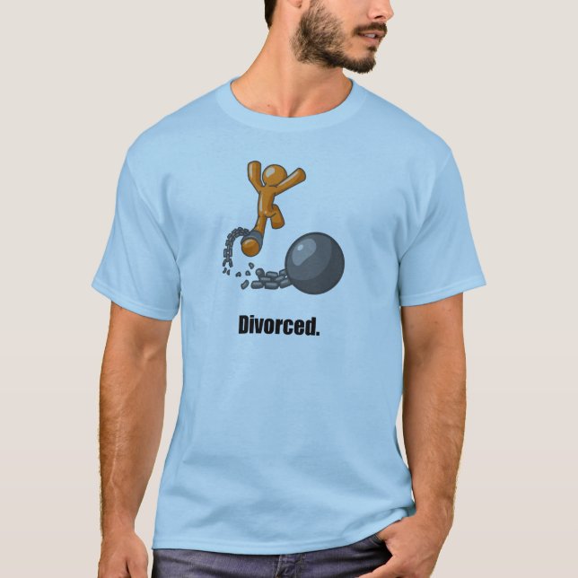 Divorced. Tee Shirt (Framsida)